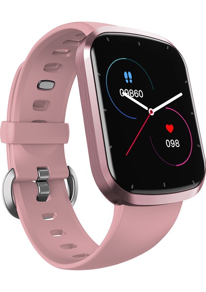 HW13 Smartwatchh Full Dokunmatik Bölünebilir Ekran Pembe Akıllı Saat
