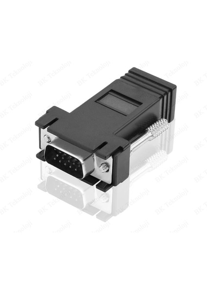 RJ45 Cat5 Cat/6 VGA Extender Ethernet Kablo VGA Uzatma Adaptörü