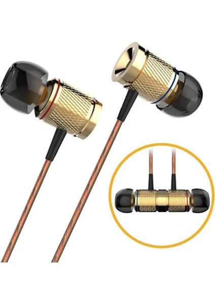 Plextone Dx2 3.5mm Metal Kablolu Stereo Kulak Içi Oyuncu Kulaklık