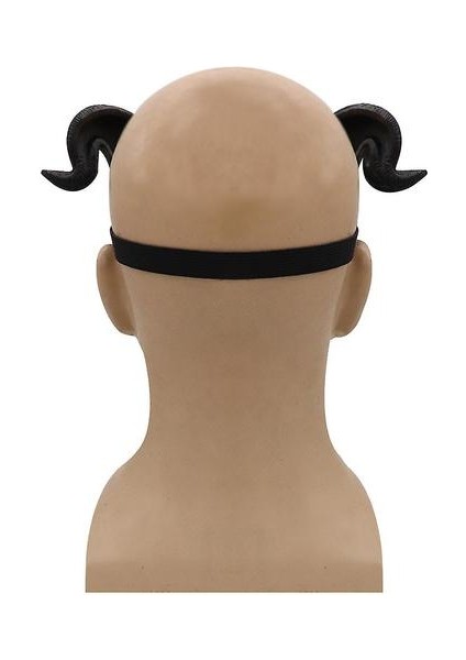 Cadılar Bayramı Karnaval Lateks Boynuz Şeytan Maskesi Köpük Yarım Yüz Hood Parti Cosplay Sahne (Yurt Dışından)