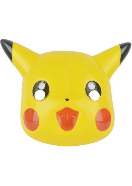 Çocuk Oyuncakları Pikachu Maske Tam Yüz Karikatür Cosplay Sahne (Yurt Dışından)