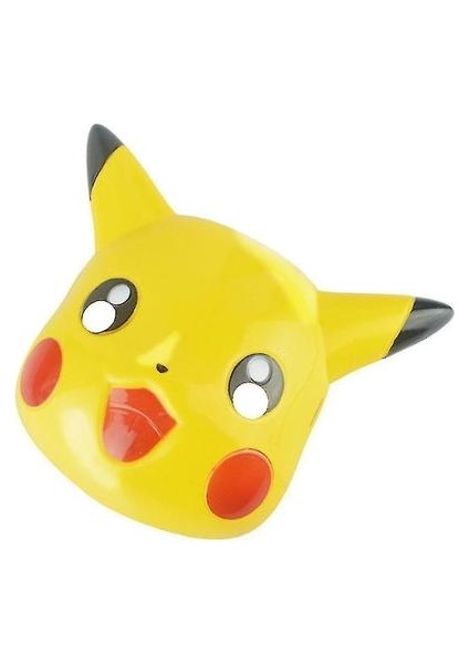 Çocuk Oyuncakları Pikachu Maske Tam Yüz Karikatür Cosplay Sahne (Yurt Dışından)