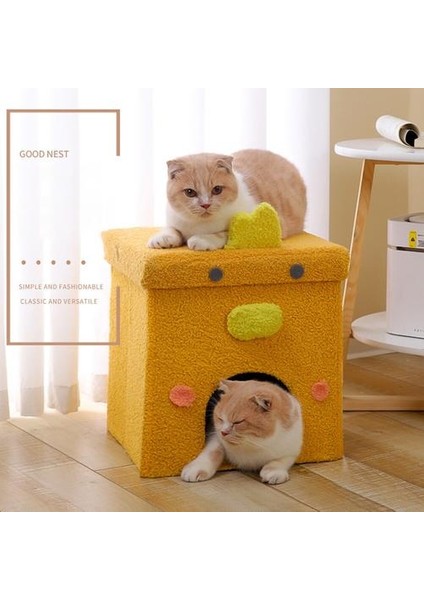 Kedi Çöpü Katlanabilir ve Kediler ve Kediler İçin Yer Kaplamaz (Yurt Dışından)