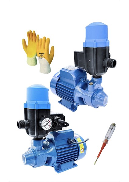 Schutzenger Germagn Bakır Sargılı Qb-60 0.75 Hp Paket Hidrofot Otomatik Su Pompası 0.75 Hp 0.55 Kw Set Pompa