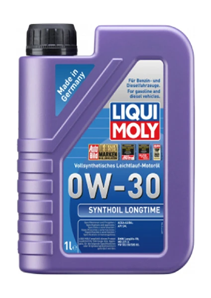 Liqui Moly Synthoil Long Time 0W-30 1 Litre Motor Yağı  ( Üretim Yılı: 2022 )