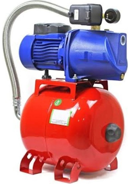 1.5 Hp 1" Jet Pompalı 24 Litre Tanklı 5 Kat 5 Daireye Yeterli Paket Hidrofor