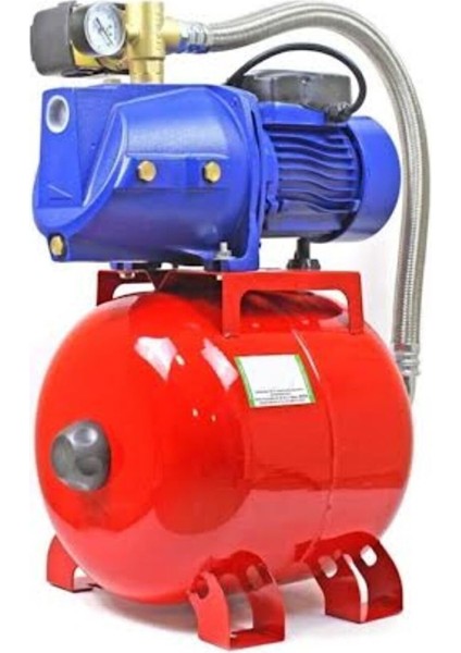 1.5 Hp 1" Jet Pompalı 24 Litre Tanklı 5 Kat 5 Daireye Yeterli Paket Hidrofor