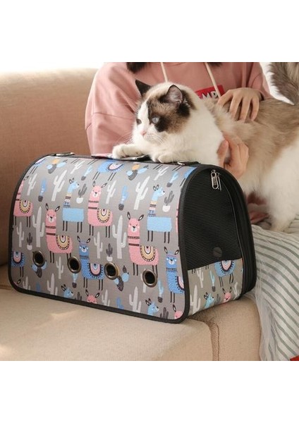 Küçük Köpekler İçin Pet Taşıma Çantaları Kediler Katlanır Kafes Katlanabilir Sandık Seyahat Çanta Omuz Çantası Pet Malzemeleri Taşıma Taşıma Kutusu | Köpek Taşıyıcıları (Yurt Dışından)