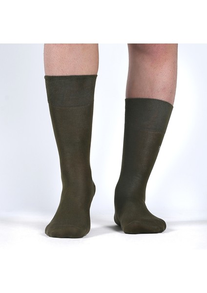 Haki Renkli Düz Merserize Çorap fiyatları