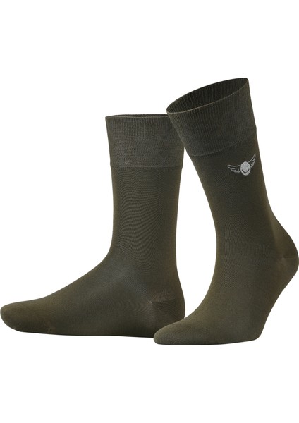 Haki Renkli Düz Merserize Çorap fırsatları