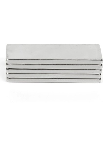 Dikdörtgen Neodyum Mıknatıs 30X10X2MM Çap