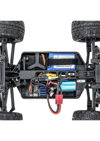 RC 1/16 Ravage 45+ KM/H Sürat Uzaktan Kumandalı RC Model Araba RTR Elektrikli 4WD Brushless Fırçasız Offroad Truck (Mavi)