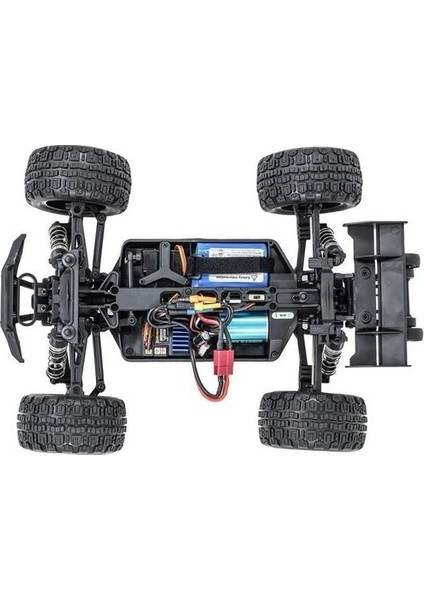 RC 1/16 Ravage 45+ KM/H Sürat Uzaktan Kumandalı RC Model Araba RTR Elektrikli 4WD Brushless Fırçasız Offroad Truck (Mavi)