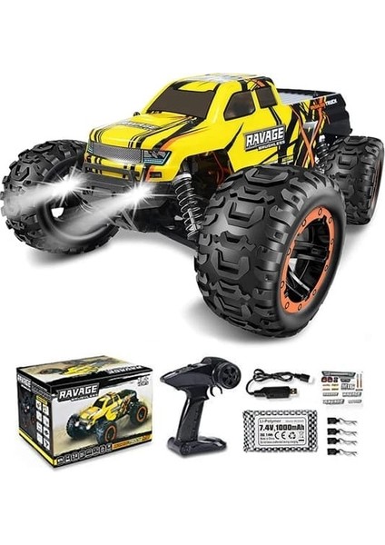 Haıboxıng 1/16TH Scale 4WD Brushless Truck Rtr (Sarı)