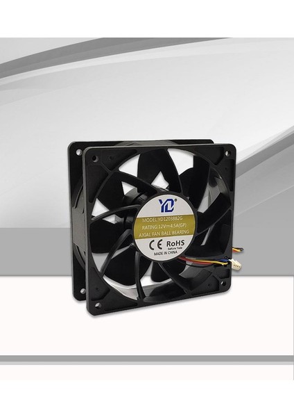120MM Soğutma Fanı 120X120X38MM 4 Pin Pwm Li 12 Volt indirimleri