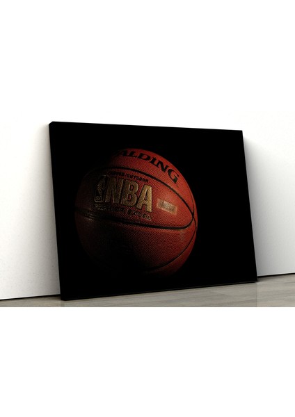 Tekli Kanvas Tablo Tasarımı, Dekor, Basketbol Topu, Spor, Dekoratif