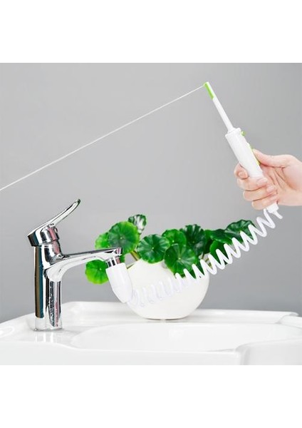 Musluk Ağız Irrigator Taşınabilir Su Diş Sistemi Dental Uygulamaları Diş Su Jeti Diş Fırçası Diş Temizleme Makinesi  (Yurt Dışından)