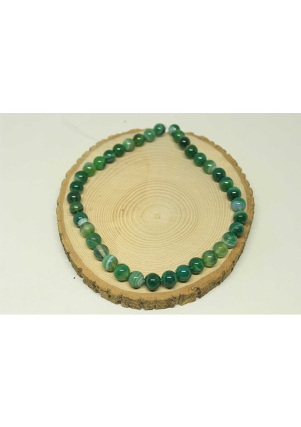 Akik Taşı Dizi 10MM (23610)