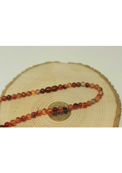 Akik Taşı 6mm Kolye (Klipsli) (23660) fiyatları