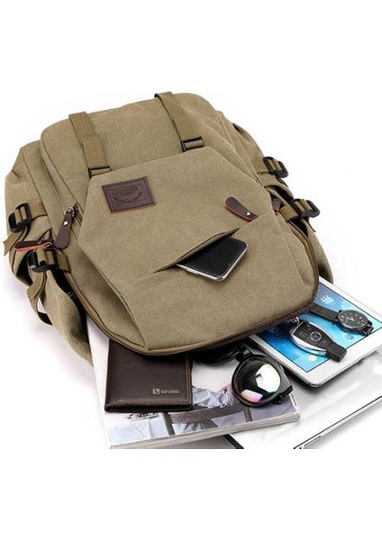 Bilgisayar Sırt Çantaları, Seyahat Moda Gündelik Tuval Okul Sırt Çantaları (Yurt Dışından) fiyatları