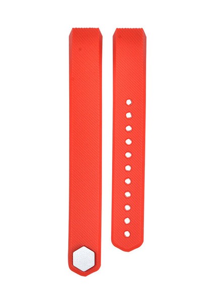 Fitbit Ace Uyumlu Silikon Kordon Kırmızı Small (S)