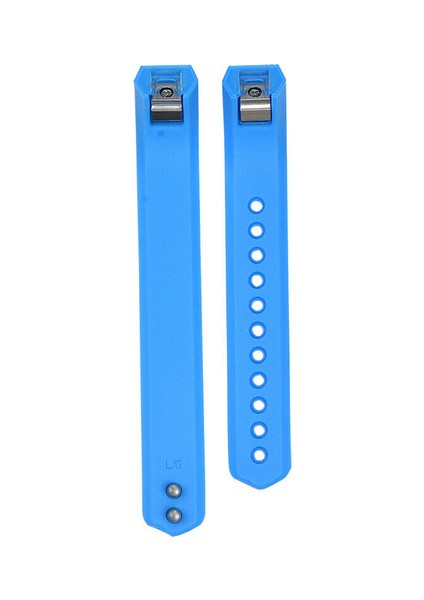 Fitbit Alta Hr Uyumlu Silikon Kordon Mavi Large (L)