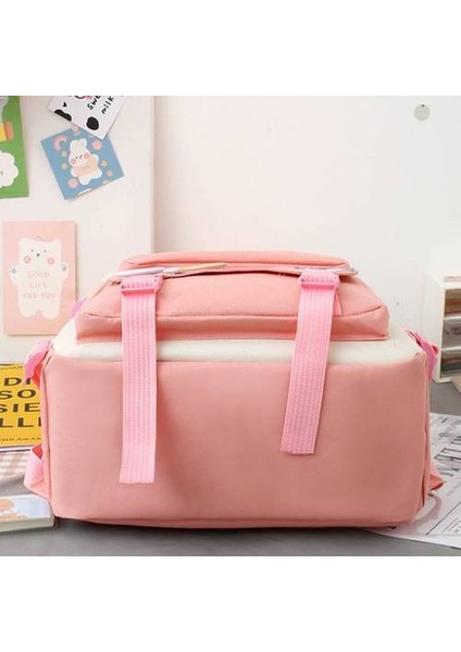 Küçük Taze Tuval Okul Çantası 6 Parçalı Set (Yurt Dışından) fırsatları