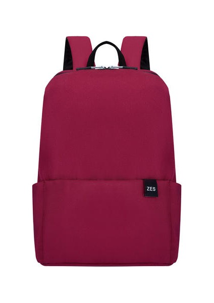 Orta Hafif Öğrenci Sırt Çantası, Renkli Küçük Sırt Çantası Erkek ve Kadın Çanta Okul Çantası (Yurt Dışından)