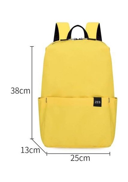 Orta Hafif Öğrenci Sırt Çantası, Renkli Küçük Sırt Çantası Erkek ve Kadın Çanta Okul Çantası (Yurt Dışından) indirimleri