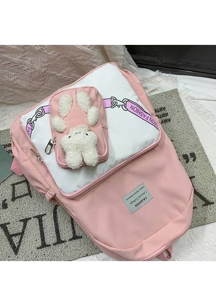 Büyük Kapasiteli Okul Çantası, Kontrast Rengi Lise Öğrenci Sırt Çantası (Yurt Dışından) fırsatları