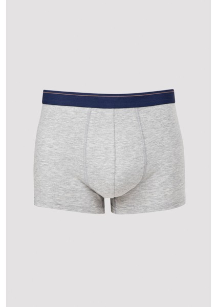 Çok Renkli Navy Mix Design 3lü Mid Boxer