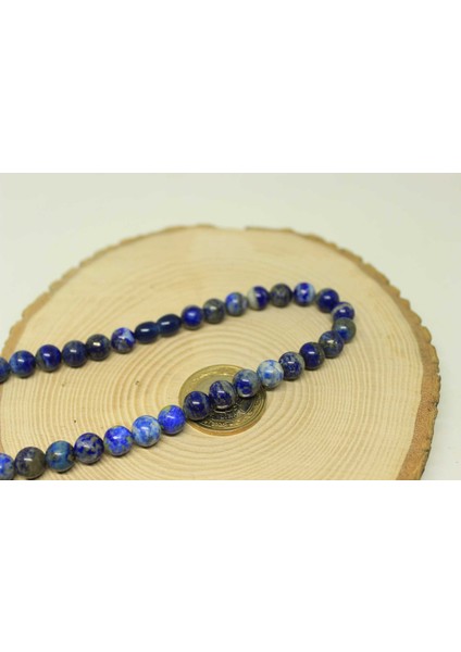 Lapis Taşı Kolye 8mm (Klipsli) fiyatları