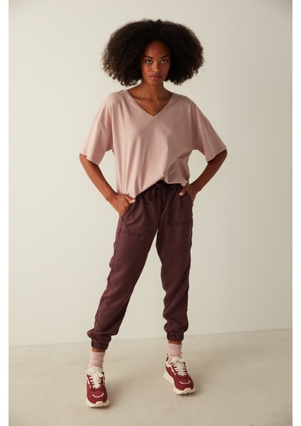 Borco Cepli Tencel Jogger Pantolon