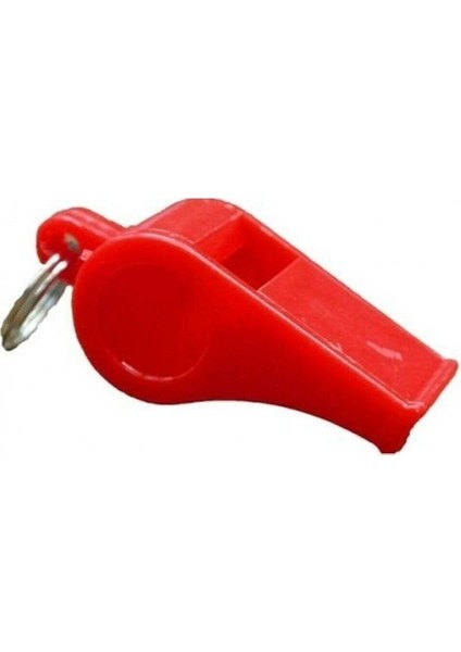 Kırmızı Plastik Düdük 5 Adet