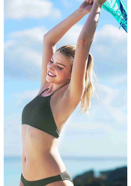 Tankini Bikini Takım Yeşil