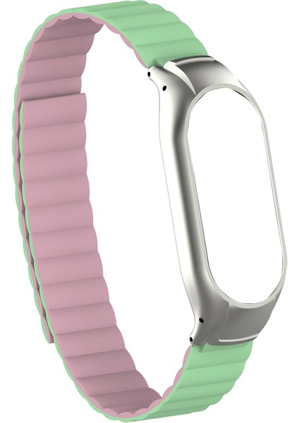 Xiaomi Mi Band 7 Kordon Solo Loop Mıknatıslı Ayarlanabilir Krd 69 Yeşil