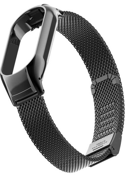 Casestreet Xiaomi Mi Band 7 Kordon Clipsli Hasır Metal Ayarlanabilir Krd 06 Gümüş fiyatları