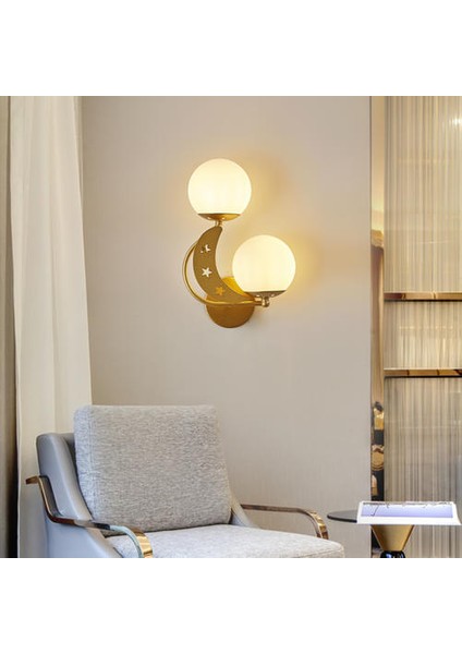 Kapalı Duvar Lambası, Yaratıcı Modern Minimalist Tarzı, 6082 Çift Yönlü Sağ (Yurt Dışından)