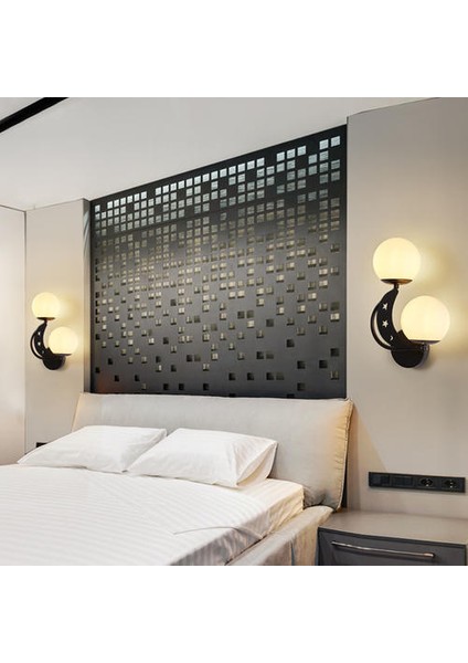 Kapalı Duvar Lambası, Yaratıcı Modern Minimalist Tarzı, 6082 Çift Yönlü Sağ (Yurt Dışından)