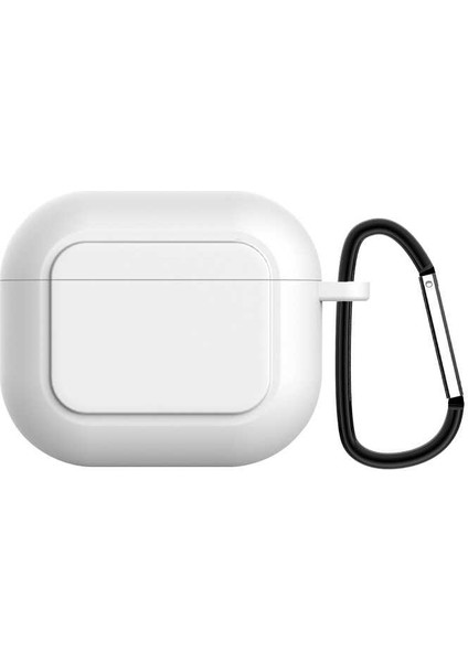 Apple Airpods 3. Nesil Kılıf Mat Lüx Silikon A23 Beyaz
