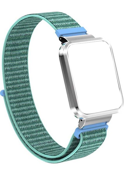 Xiaomi Redmi Watch 2 Lite Kordon Cırtcırt Kumaş Ayarlanabilir Krd 58-Turkuaz
