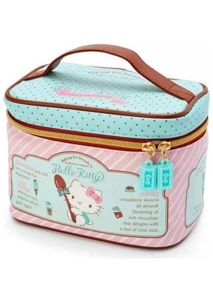 Hello Kitty Desenli Kozmetik Çantası - Pembe (Yurt Dışından)