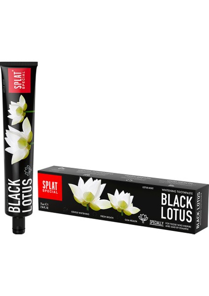 Diş Macunu Black Lotus 75ML