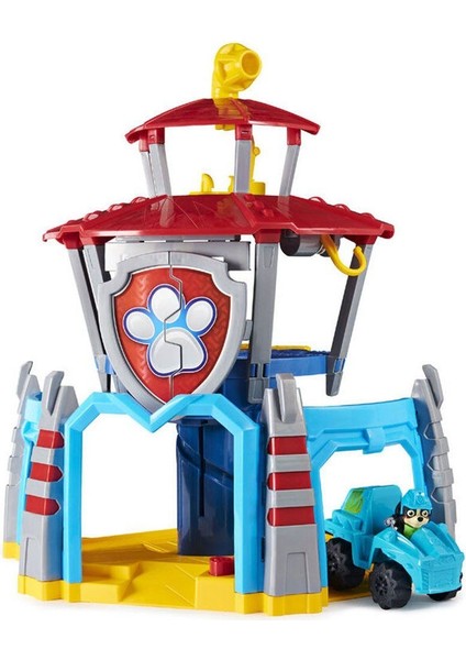 S01031999 Paw Patrol Dino Rescue Gözetleme Kulesi, 1figür ve 1 Araç Dahildir