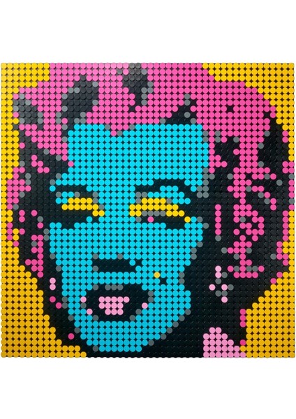 31197 LEGO Art Andy Warhol'un Marilyn Monroe Tablosu /3341 Parça /+18 Yaş modelleri