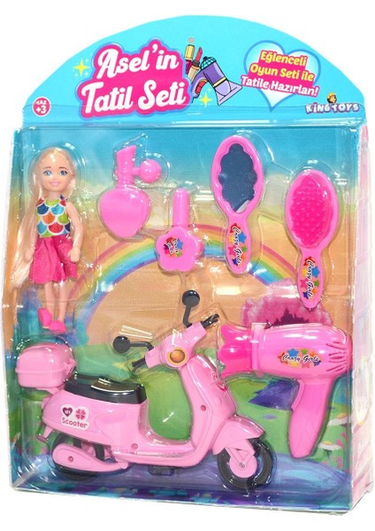 ASL-1030 King Toys, Asel'in Tatil Seti ve Scooterı