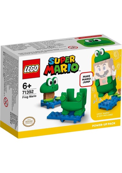 71392 LEGO Super Mario™ Frog Mario Güçlendirme Paketi, 11 Parça, +6 Yaş