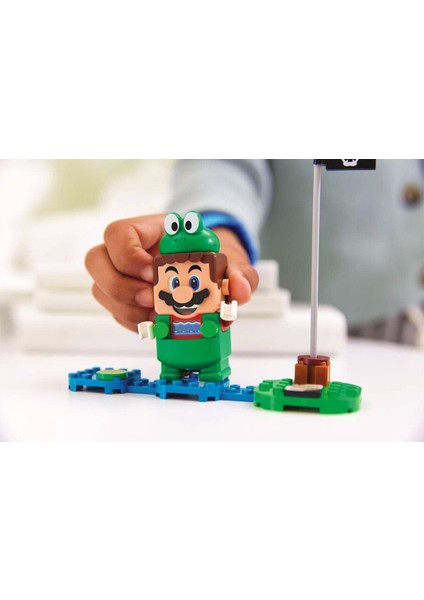 71392 LEGO Super Mario™ Frog Mario Güçlendirme Paketi, 11 Parça, +6 Yaş