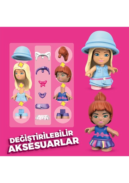 GWR34 Mega™ Bloks, Barbie'nin Malibu Evi, 303 Parça, +5 Yaş