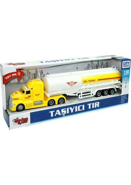 783A-784B Vardem 1:50 Karışık Sürtmeli Sesli Işıklı Taşıyıcı Tır (Tanker, Konteyner) fırsatları